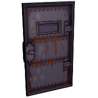 Armored Metal Door